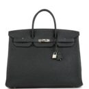 Hermes Birkin 40 Black Togo PHW