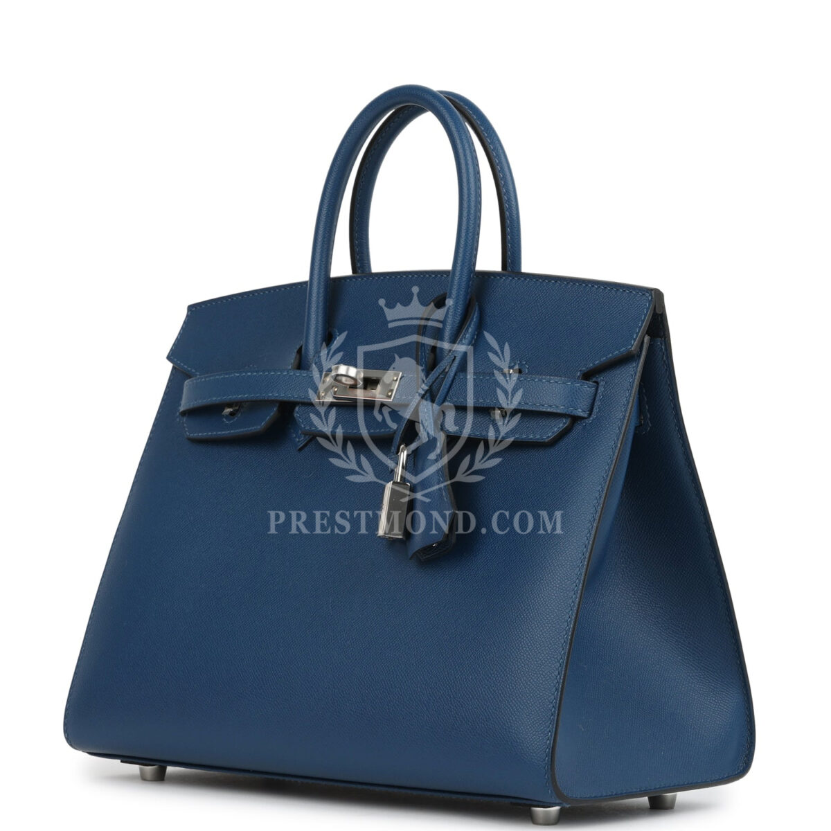 Hermes Birkin Sellier 25 Deep Bleu Madame PHW — изображение 5