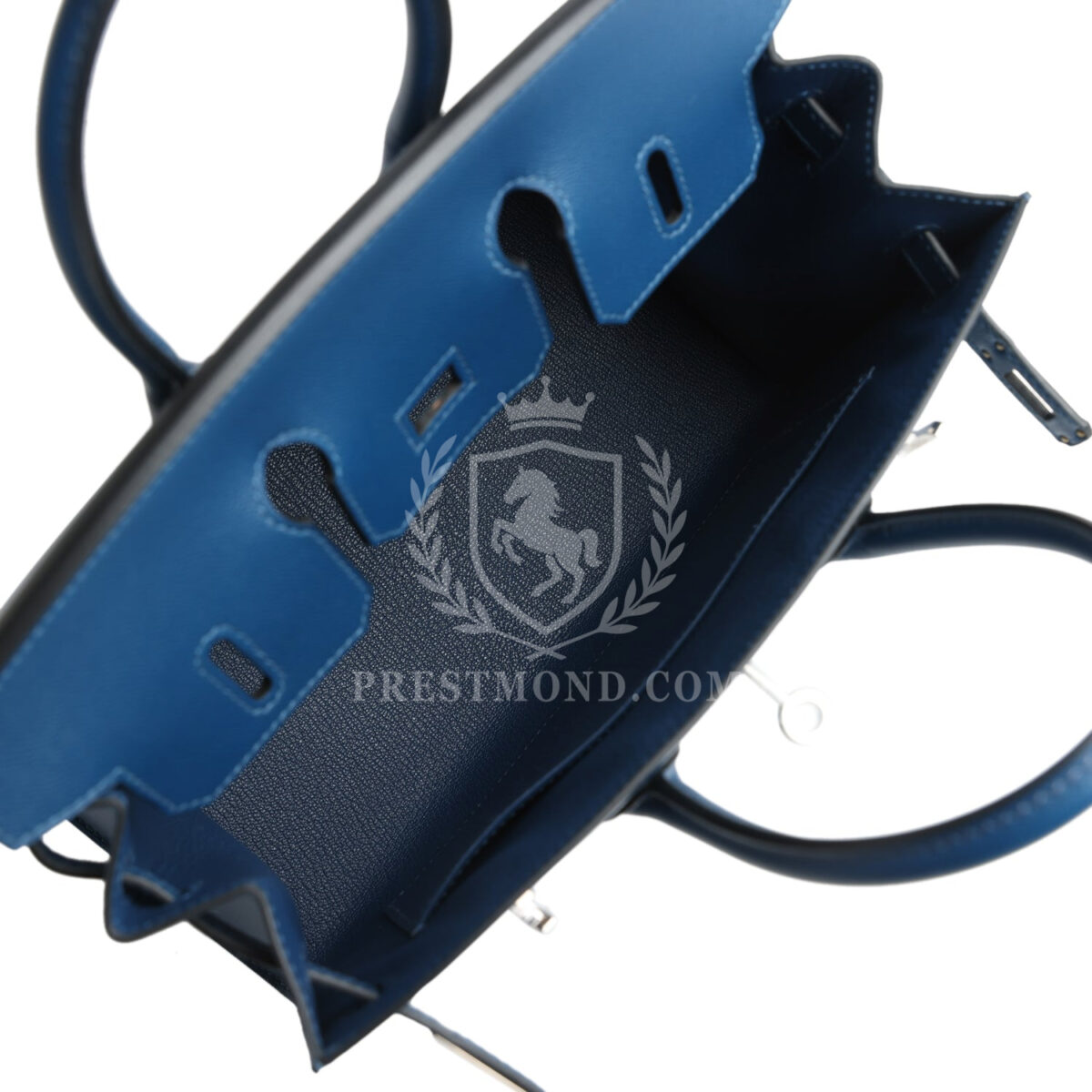 Hermes Birkin Sellier 25 Deep Bleu Madame PHW — изображение 8