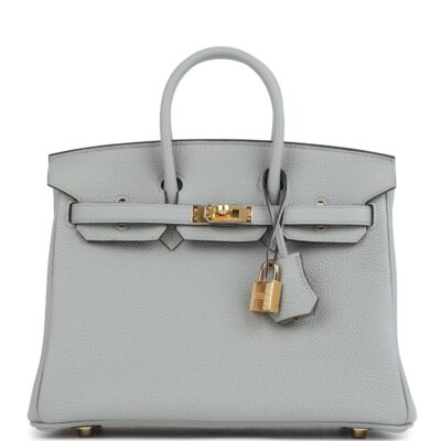 Hermes Birkin 25 Bleu Glacier Togo GHW