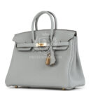 Hermes Birkin 25 Bleu Glacier Togo GHW