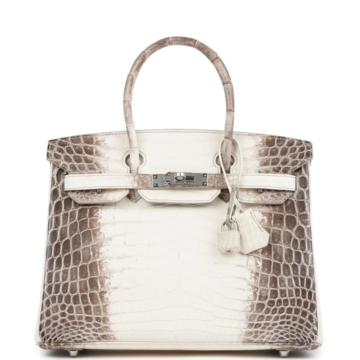 Hermes Birkin 30 Himalaya Niloticus Crocodile PHW