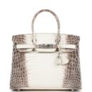 Hermes Birkin 30 Himalaya Niloticus Crocodile PHW