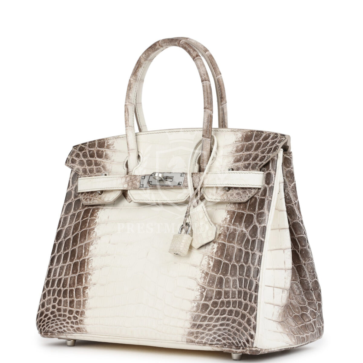 Hermes Birkin 30 Himalaya Niloticus Crocodile PHW — изображение 5