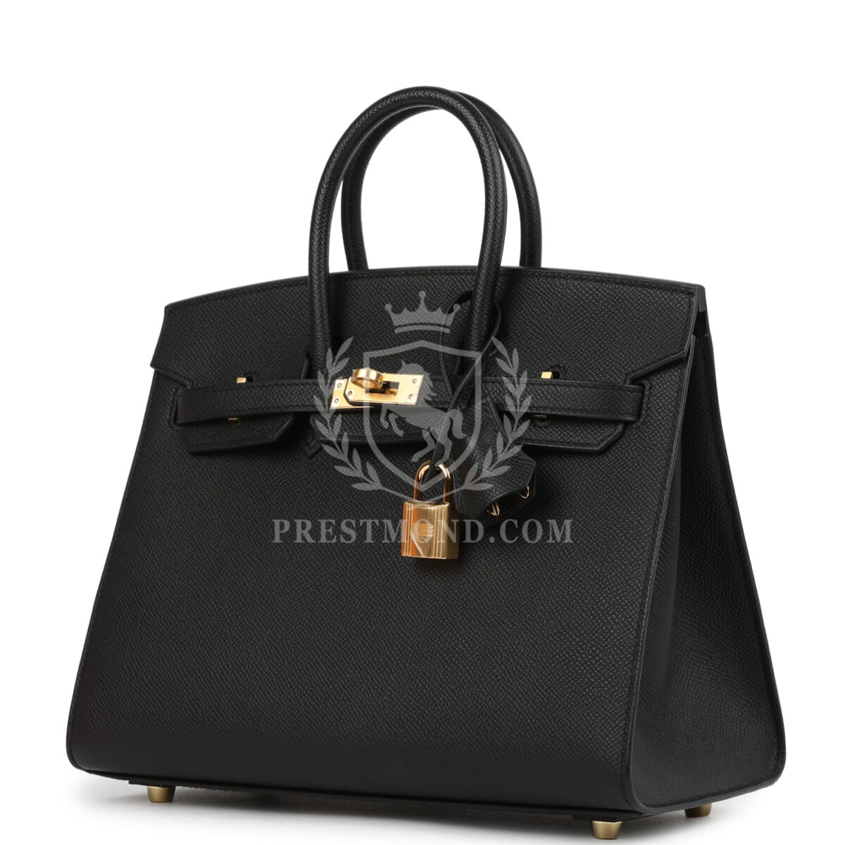 Hermes Birkin Sellier 25 Black Epsom GHW — изображение 5
