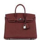 Hermes Birkin 25 Rouge H Togo PHW