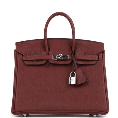 Hermes Birkin 25 Rouge H Togo PHW