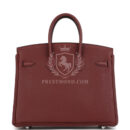 Hermes Birkin 25 Rouge H Togo PHW