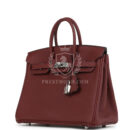 Hermes Birkin 25 Rouge H Togo PHW
