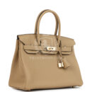 Hermes Birkin 30 Poussiere Togo PBHW