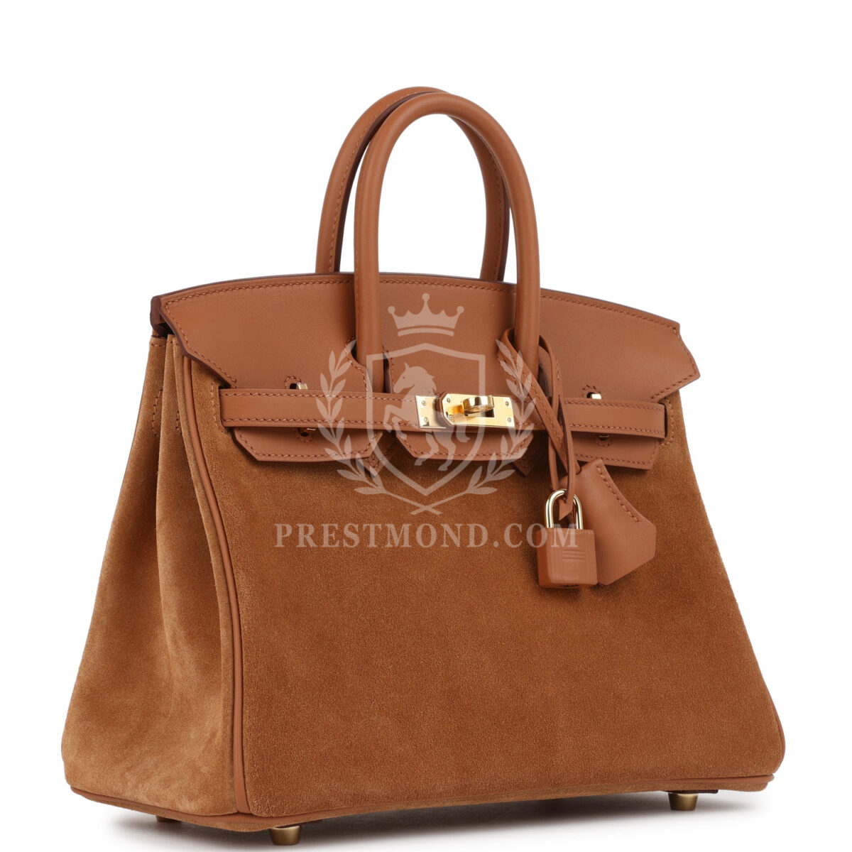 Hermes Birkin 25 Chamois Grizzly and GHW Swift GHW — изображение 2