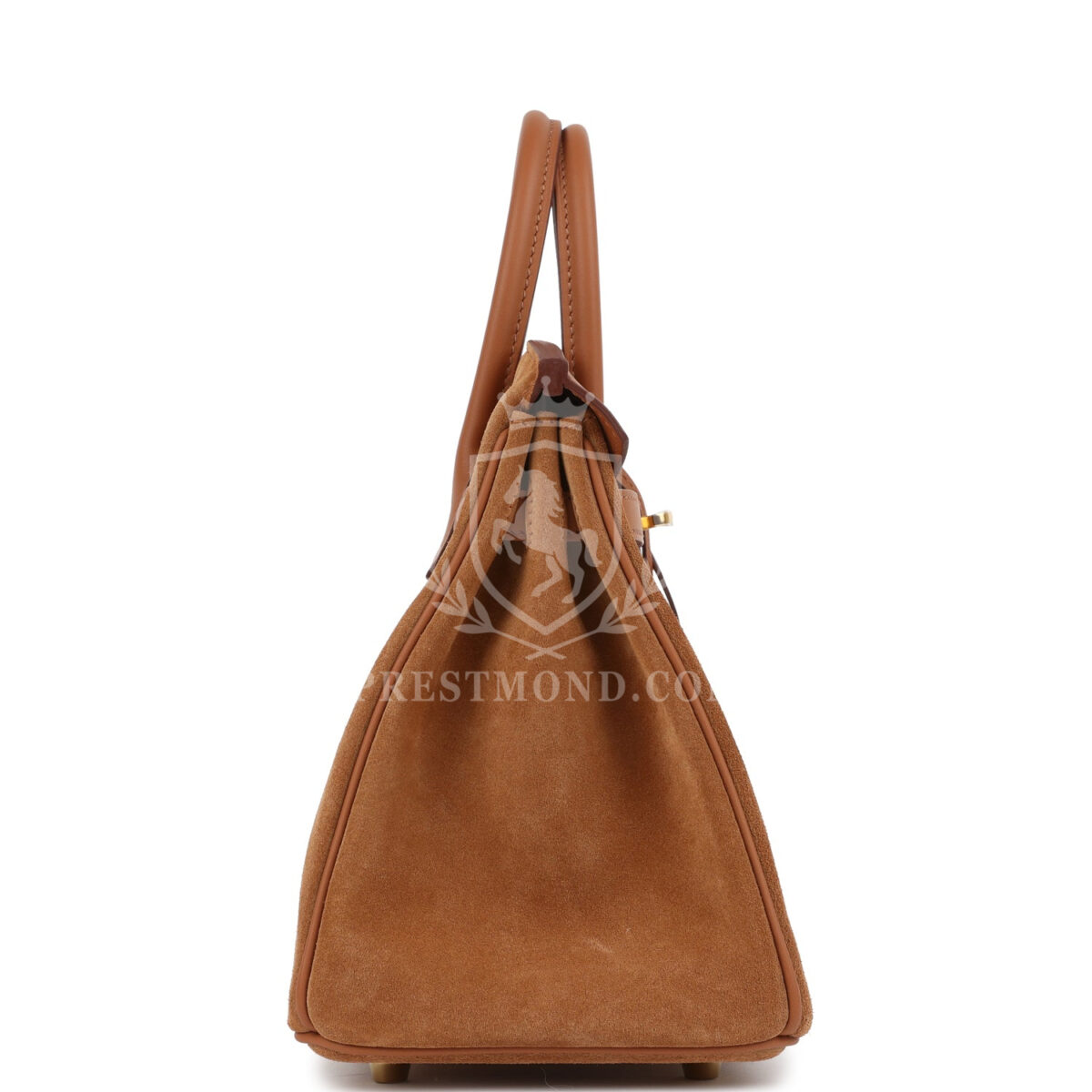 Hermes Birkin 25 Chamois Grizzly and GHW Swift GHW — изображение 3