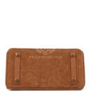 Hermes Birkin 25 Chamois Grizzly and GHW Swift GHW