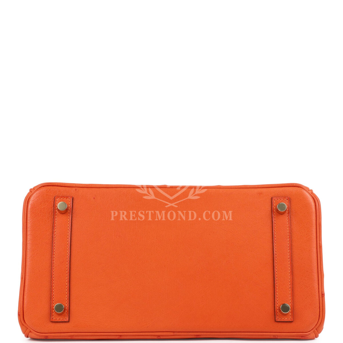 Hermes Birkin 30 Tangerine Ostrich GHW — изображение 6