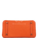 Hermes Birkin 30 Tangerine Ostrich GHW