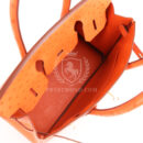 Hermes Birkin 30 Tangerine Ostrich GHW