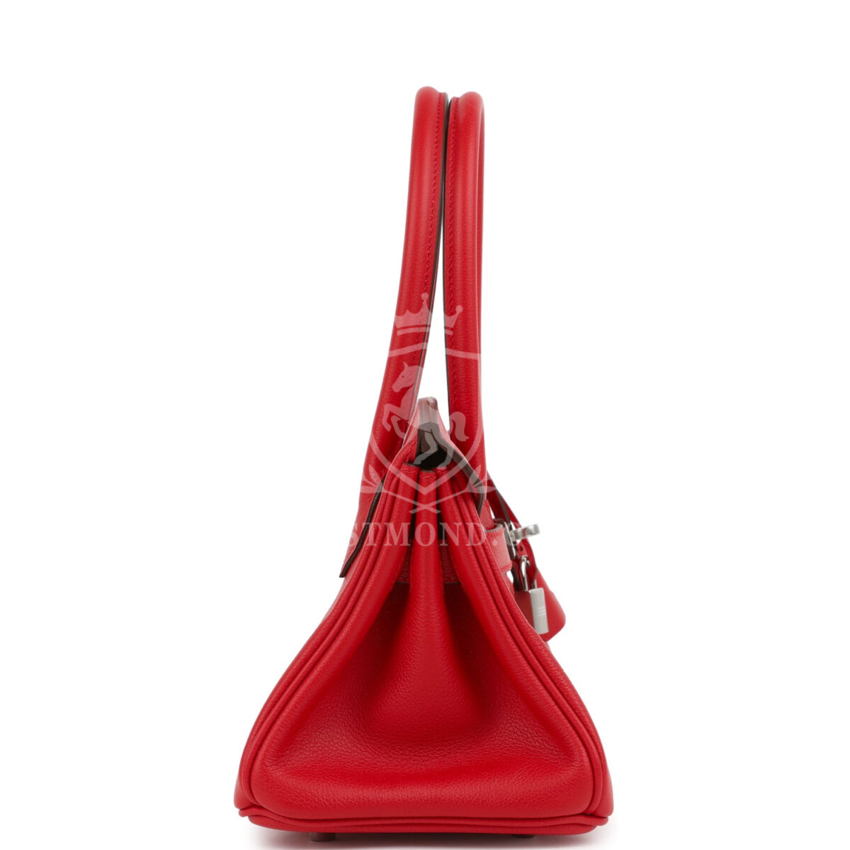 Hermes Shoulder Birkin Light 29 Rouge Radieux Evercolor PHW — изображение 3