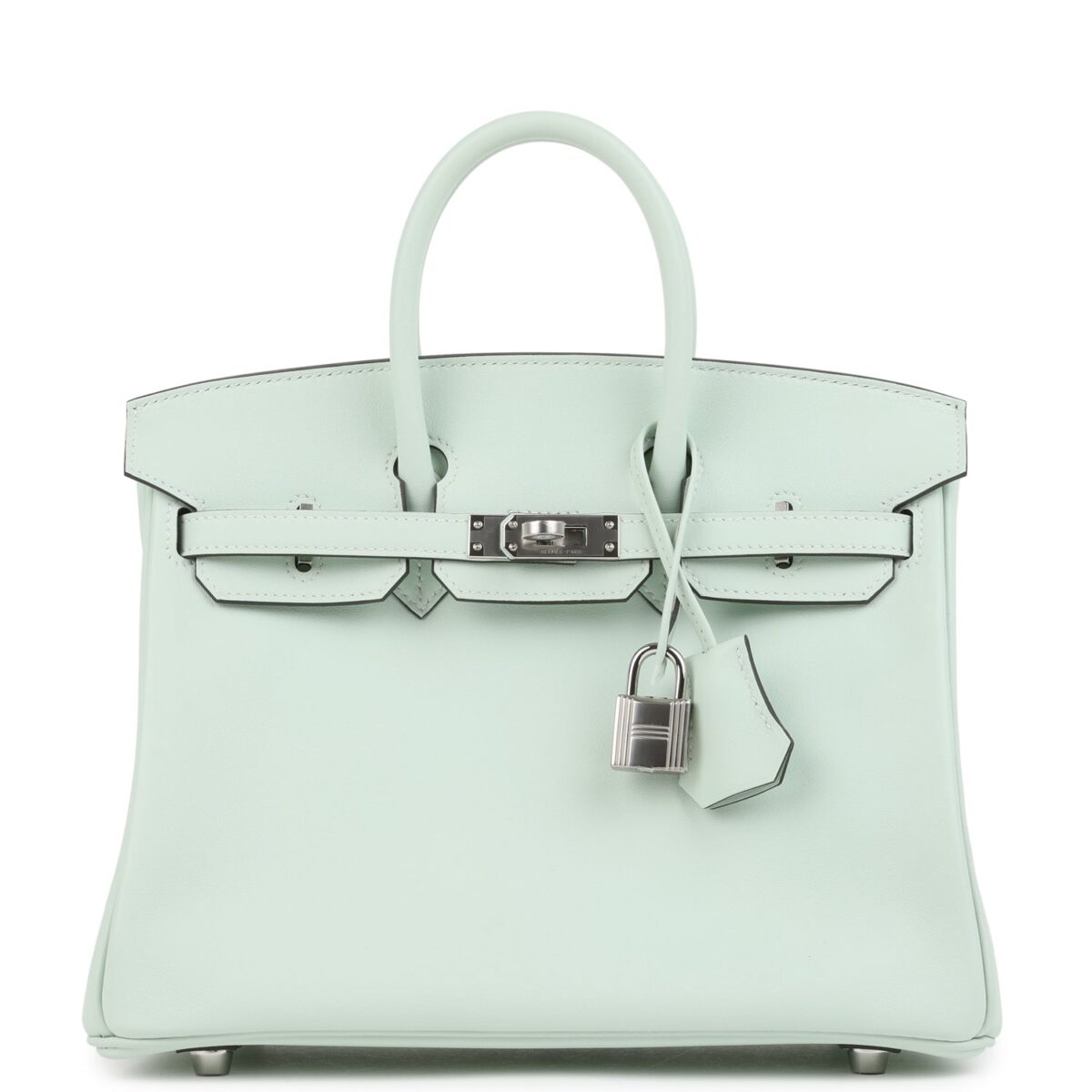 Hermes Birkin 25 Vert Peppermint Swift PHW