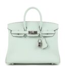 Hermes Birkin 25 Vert Peppermint Swift PHW