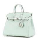 Hermes Birkin 25 Vert Peppermint Swift PHW