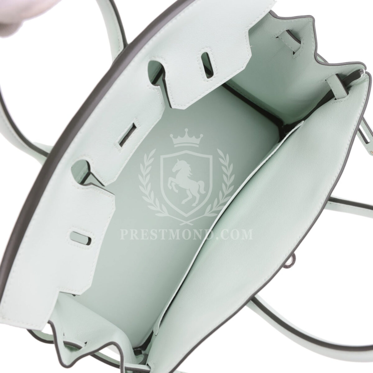 Hermes Birkin 25 Vert Peppermint Swift PHW — изображение 8