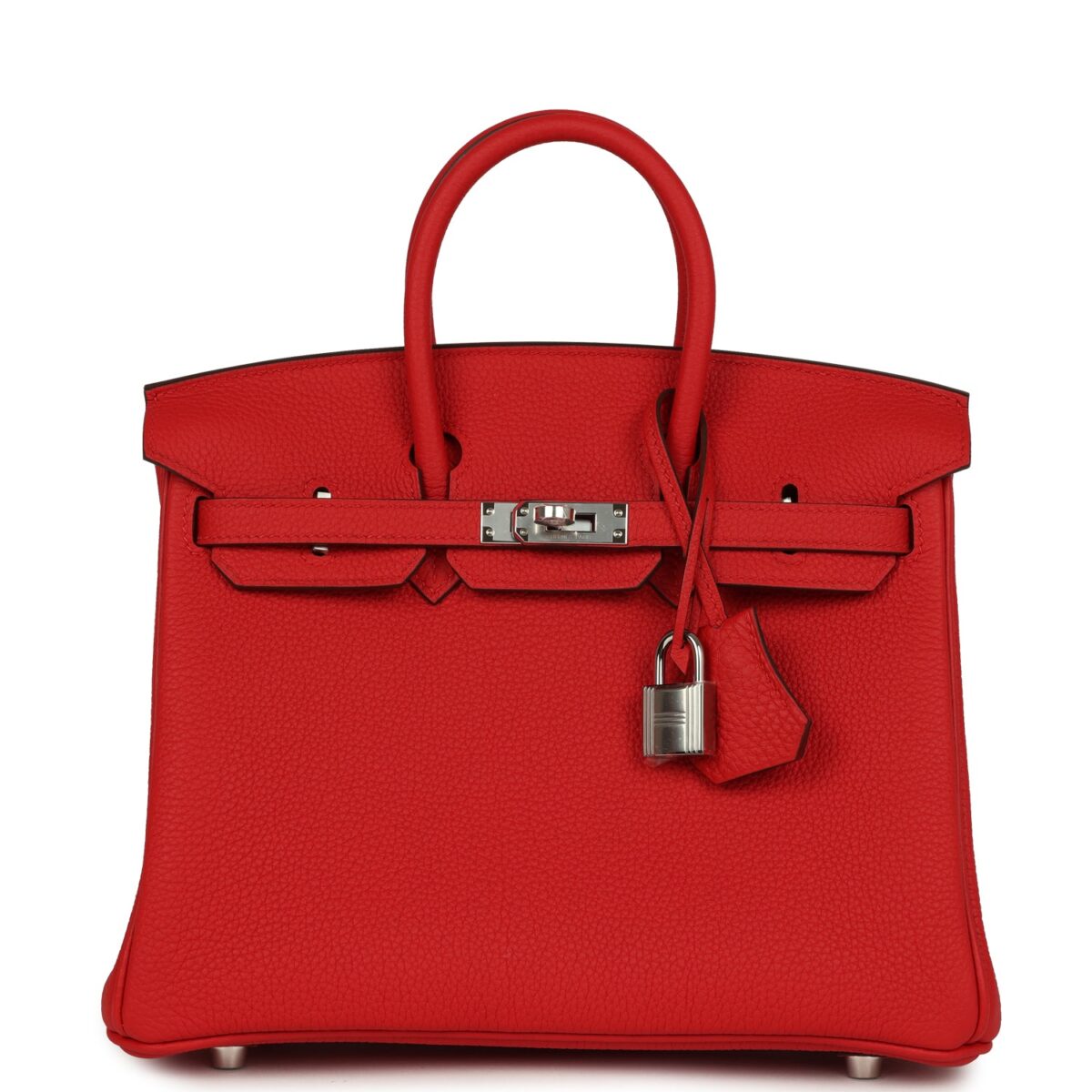 Hermes Birkin 25 Rouge Radieux Togo PHW