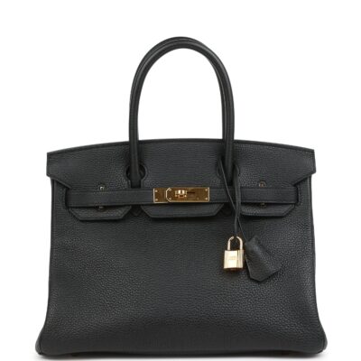 Hermes Birkin 30 Black Togo GHW