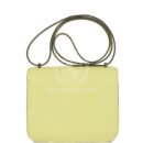 Hermes Constance 18 Jaune Bourgeon Chevre PHW
