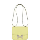 Hermes Constance 18 Jaune Bourgeon Chevre PHW