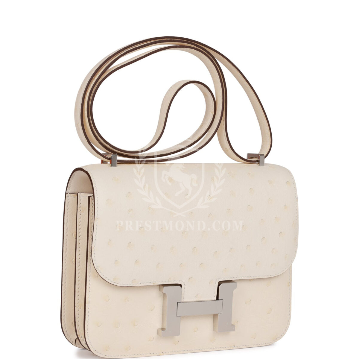 Hermes Constance 18 Nata Ostrich PHW — изображение 2