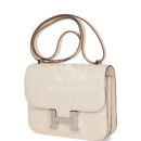 Hermes Constance 18 Nata Ostrich PHW