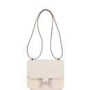 Hermes Constance 18 Nata Ostrich PHW