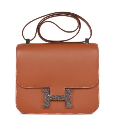 Hermes Constance 24 Gold Madame and Lizard PHW