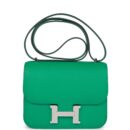 Hermes Constance 18 Vert Jade Epsom PHW