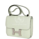Hermes Constance 1-24 Vert Fizz Epsom PHW