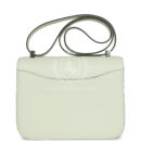 Hermes Constance 1-24 Vert Fizz Epsom PHW