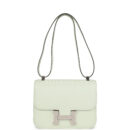 Hermes Constance 1-24 Vert Fizz Epsom PHW