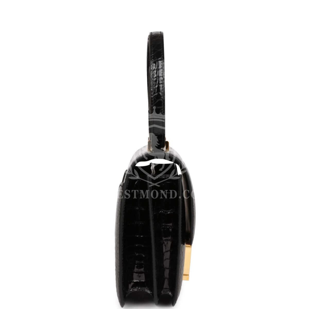 Hermes Constance 18 Black Shiny Alligator GHW — изображение 3