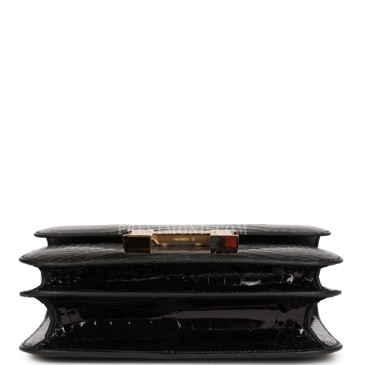 Hermes Constance 18 Black Shiny Alligator GHW — изображение 6