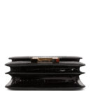 Hermes Constance 18 Black Shiny Alligator GHW