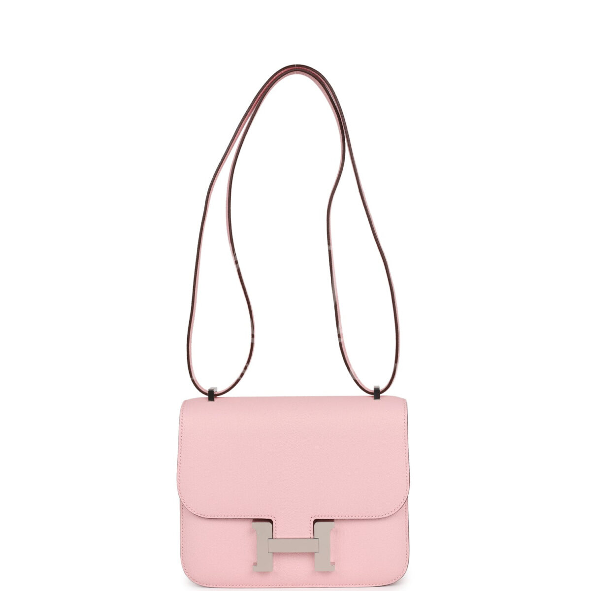 Hermes Constance 18 Rose Sakura Chevre PHW — изображение 7