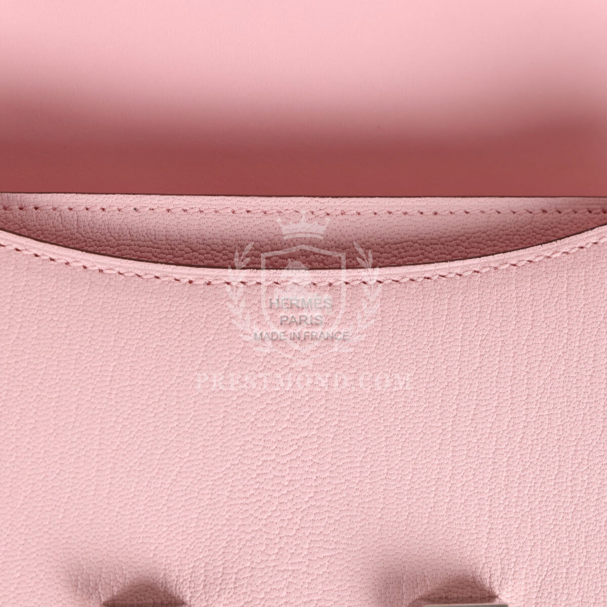 Hermes Constance 18 Rose Sakura Chevre PHW — изображение 8