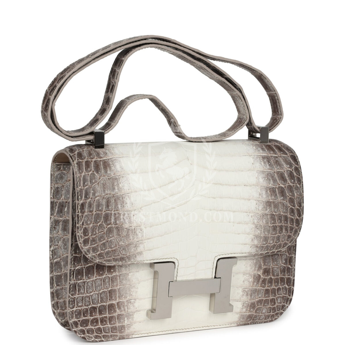 Hermes Constance 1-24 Himalaya Matte Niloticus Crocodile PHW — изображение 2