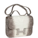 Hermes Constance 1-24 Himalaya Matte Niloticus Crocodile PHW