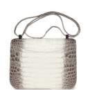 Hermes Constance 1-24 Himalaya Matte Niloticus Crocodile PHW
