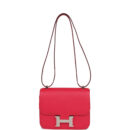 Hermes Constance 18 Rose Extreme Epsom PHW
