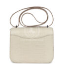 Hermes Constance 18 Beton Matte Alligator PHW
