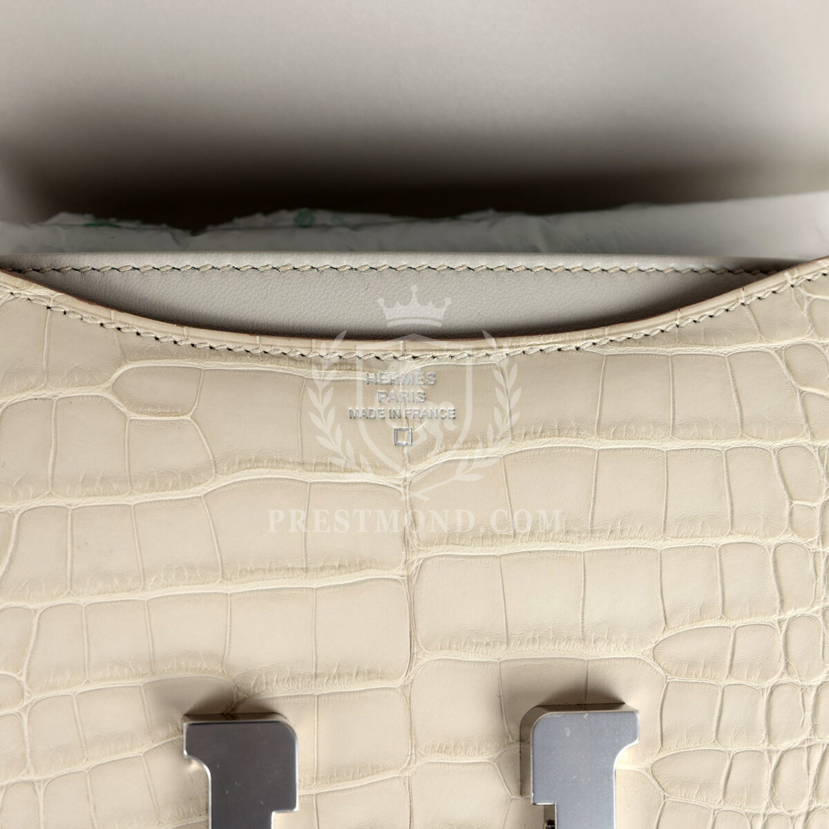 Hermes Constance 18 Beton Matte Alligator PHW — изображение 8
