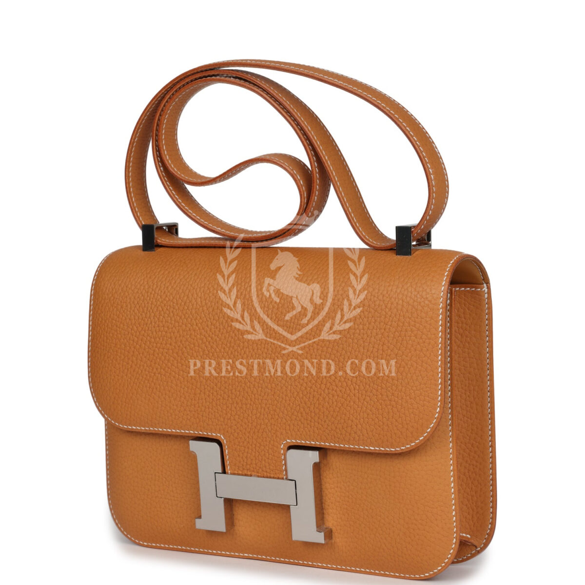 Hermes Constance 1-24 Naturel Sable Vache Naturel Graine PHW — изображение 5