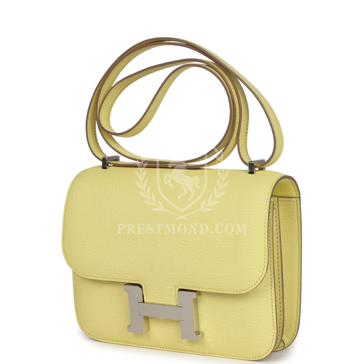 Hermes Constance 18 Limoncello Chevre Mysore PHW — изображение 5